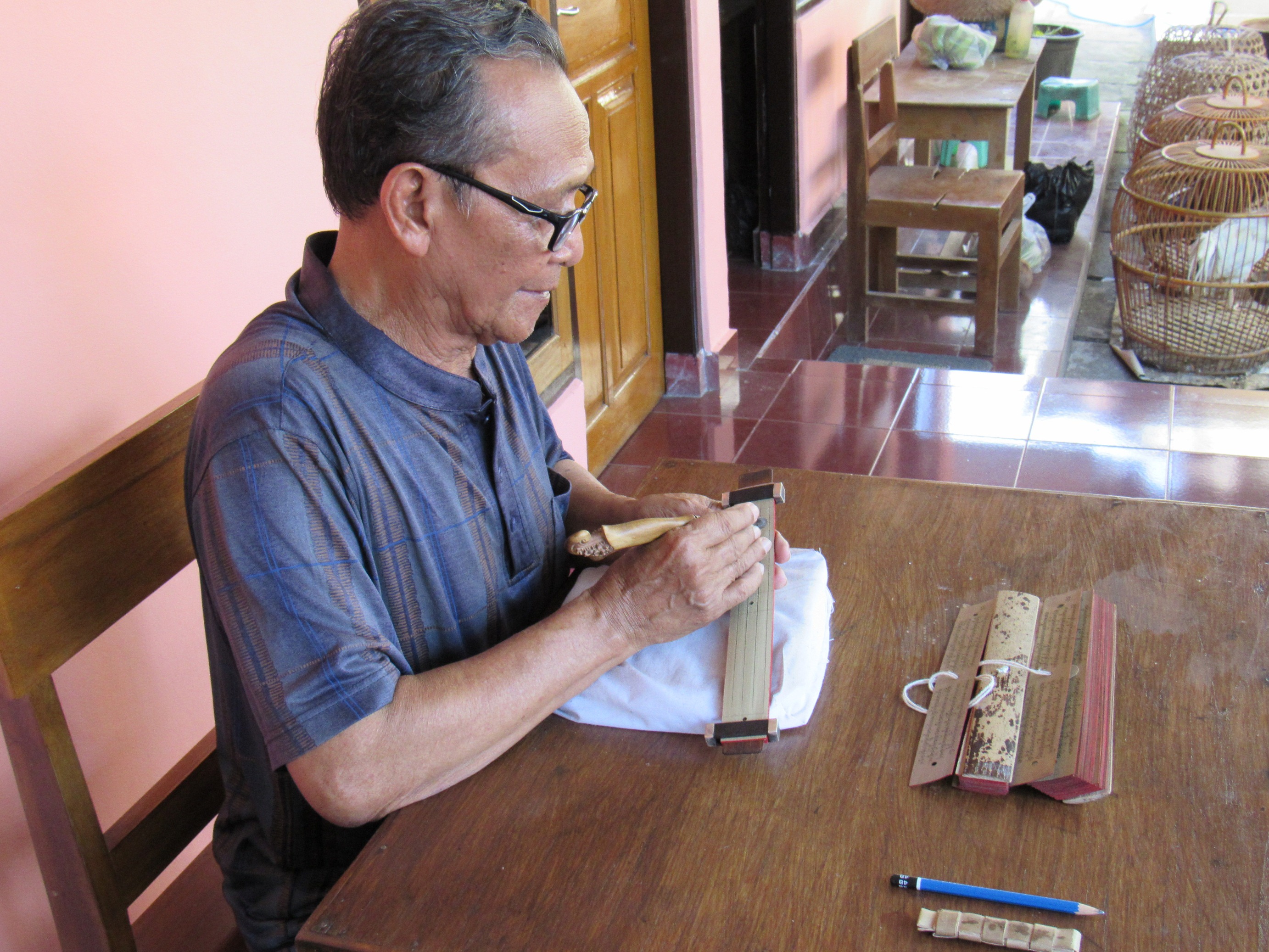 Palm-leaf manuscripts in today’s Bali